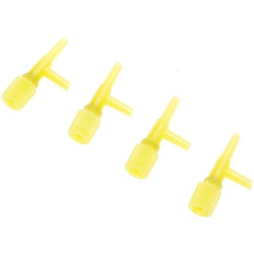 100pcs 4mm Aquarium Fish Tank Air Line Tubing Volume Flow Control Valves
