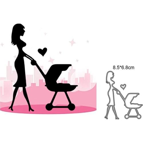 Mother Love baby metal cutting dies cut die mold Leaf decoration Scrapbook paper craft knife mould blade punch stencils dies