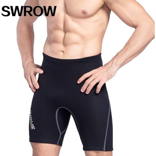 2MM Mens Neoprene Wetsuit Diving Shorts Summer And Winter Swimming Boating Sailing Surfing Warm Super Elastic Wetsuit Pants New