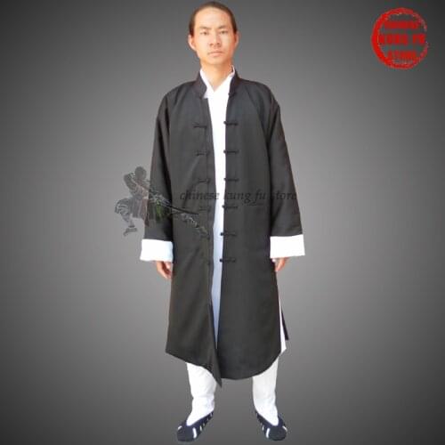 Traditional Chinese Taoist Tai chi Uniform Martial arts Kung fu Suit Wushu Long Robe Custom Make