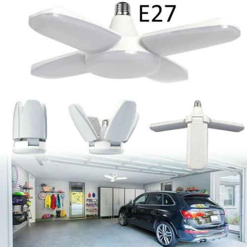 60W 80W E27 Led Fan Garage Light 6000LM 85-265V 2835 Led High Bay Industrial Lamp for workshop Super Bright Industrial Lighting