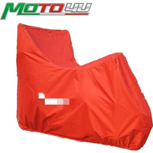 Waterproof Dustproof UV Protective Outdoor Indoor Lock-holes Motorbike Rain Cover For Vespa LXV125 GTS300ieS LX150ie Red