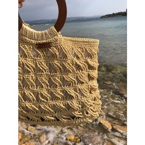 Women Waeve Bag Summer Beach 2021 Fashion Женская тканая сумка תיק ארוג לנשים New Best Model Cool Trendy Natural Color Handmade