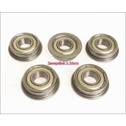 5-8pcs/Lot F692ZZ / F693ZZ / F694ZZ / F695ZZ Flange Bearing Deep Groove Ball Bearing Mini Ball Bearing