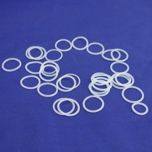 5 Pieces White Food Grade Silicon Rubber O-Ring Seals Gasket CS 3.5mm OD 52-103mm High Temperature Resistant O Ring