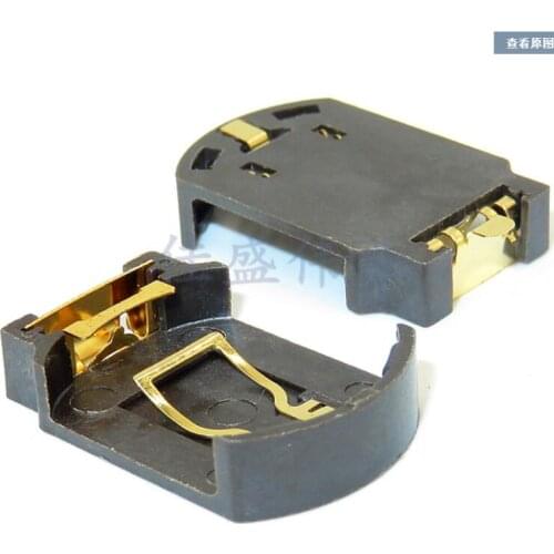 6000PCS Tape and Reel packing SMT CR2032 button battery holders (CR2032-8ER BS-8 clips)