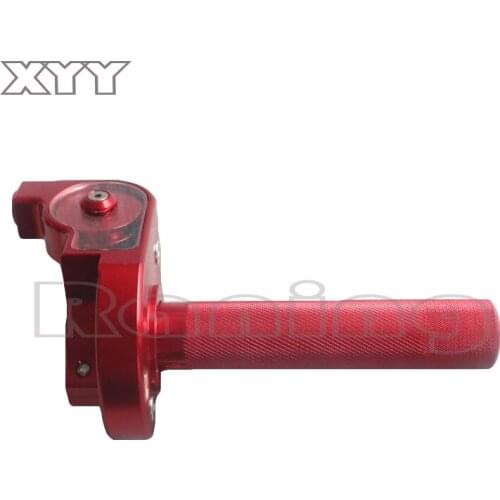 7/8'' 22mm CNC Aluminum Alloy Quick Turn Twist Throttle Handle Bar Grips Scooter Handlebar Grip Electric Bike Accelerator