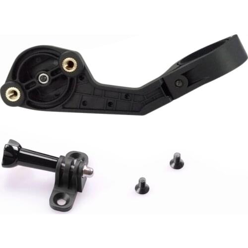 Andoer 25.4mm / 31.8mm Bike Mount Holder Handle Bar Mount Kit for GoPro Sony Sjcam for CATEYE CC-PA100W 500B CC-RD310W 410DW