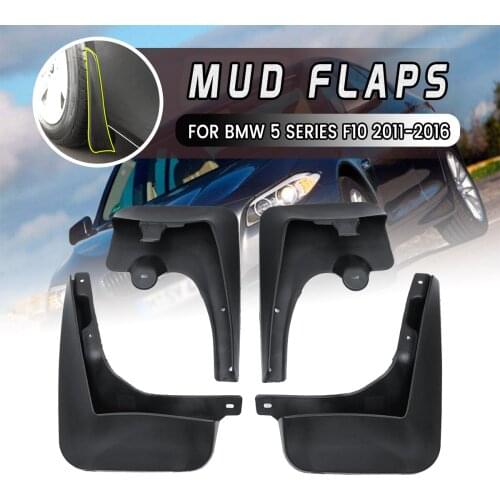 Car Front Rear Mud Flaps Fender Mudguard Splash Guards Mudflap Accessories For BMW 5 SERIES F10 2011-2016