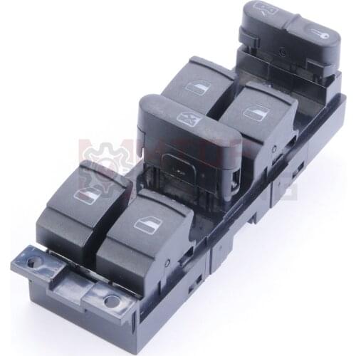 Car Auto Master Power Window Lifter Switch For Volkswagen Passat B5 Bora Golf 4 MK4 Seat Leon Toledo 1J4959857D 3B0959855B