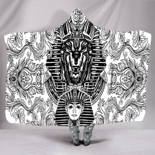 Purple Pink Leopard Print 3D Printed Wearable Blanket Adults For Kids Various Types Hooded Blanket Fleece blanket 02