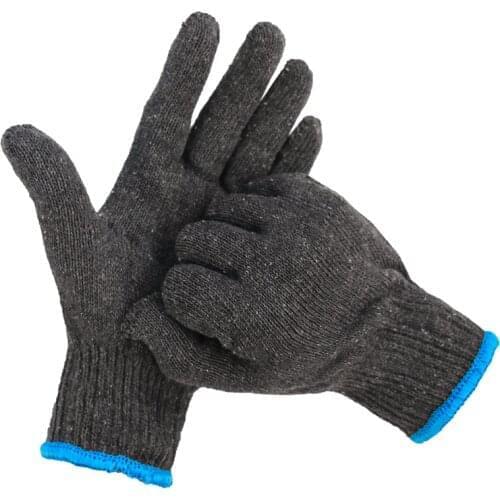 Cotton Comfortable Wear-resistant Safety Gloves for Outdoor Barbecue in Winter Garden