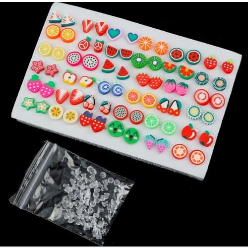 New Fashion 36Pair/Set Wholesale Geometric Flower Unisex Mix Styles Stud Earrings Women Men Metal Plated Stud Earrings Jewelry