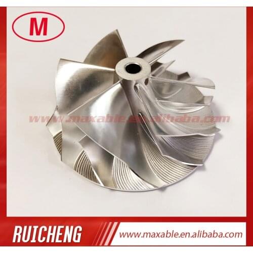 TD04 6+6 blades 52.60/61.00mm High performance Turbocharger Billet/milling/aluminum 2618 compressor wheel
