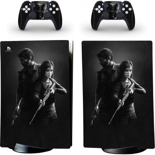 The Last of Us PS5 Digital Edition Skin Sticker Decal Cover for PlayStation 5 Console and Controllers PS5 Skin Sticker Vinyl