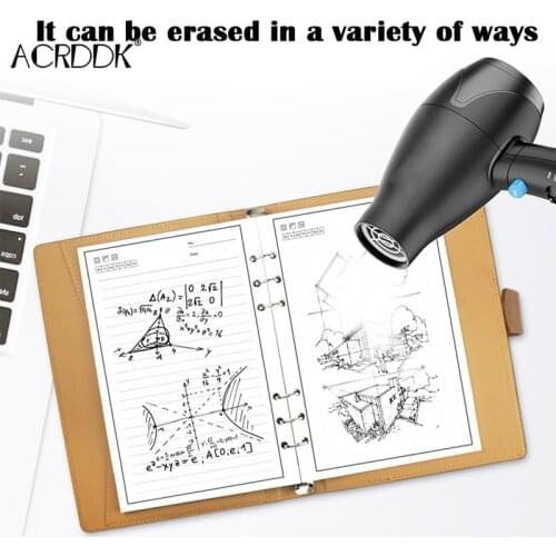 Smart Reusable Erasable Notebook Notepad Note Pad with Pen for School Office Daily Stationery Supplies FC