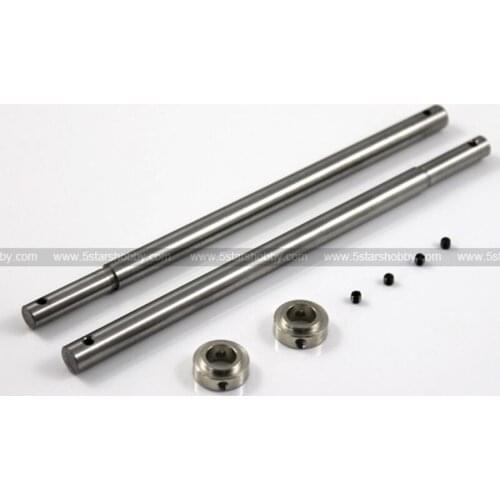 2Pcs 500 Main Rotor Shaft 153MM for Trex 500 ESP RC Helicopter