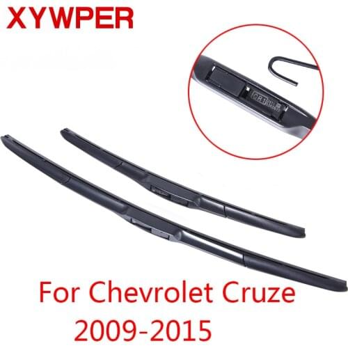 XYWPER Wiper Blades for Chevrolet Cruze 2009 2010 2011 2012 2013 2014 2015 Car Accessories Soft Rubber Windscreen wipers
