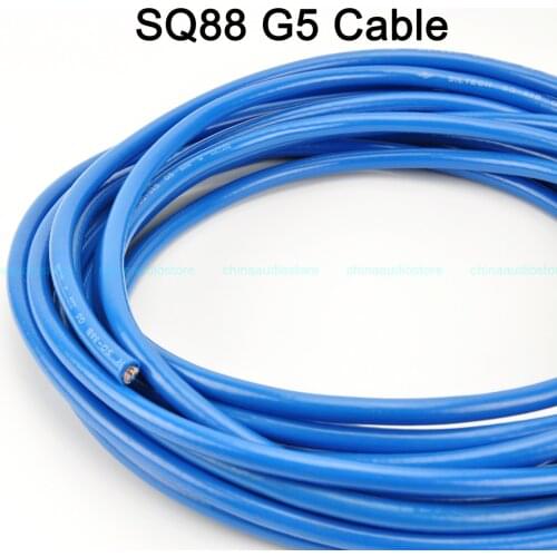 Hifi SQ88 G5 Audio Cable Sliver Plated HiFi RCA Cable Interconnect Cable USB Data Audio Balanced Cable