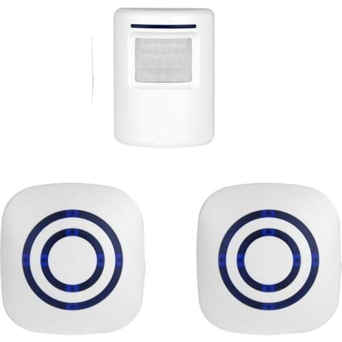 Wireless induction doorbell infrared induction doorbell 38 bell infrared induction welcome doorbell alarm