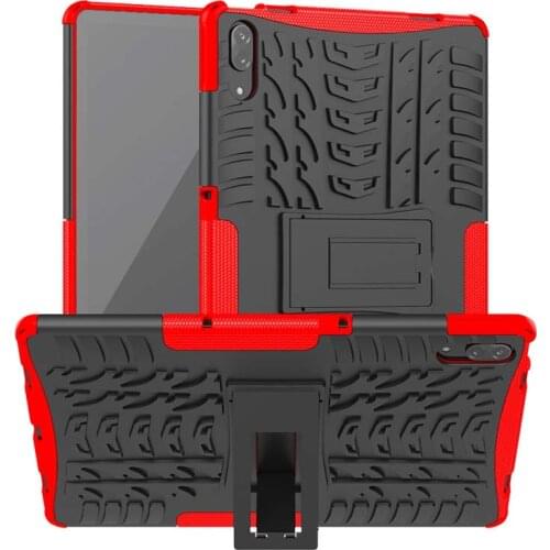 Case for Lenovo Tab P11 Pro TB-J706F J706N J706 Stand Cover Shockproof Rubber Bumper Dual Layer Armor Cover
