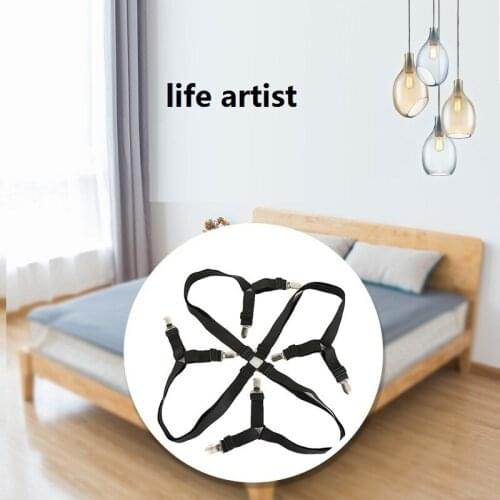 Bed Sheet Fixer Mattress Anti-skid Clip Fixed Buckle Bed Clip Fixed Clip Anti-running Elastic Band Bed Clip Bedding Fixing