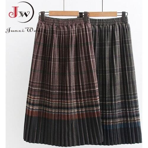 Junxi Wan Womens Autumn Skirts
