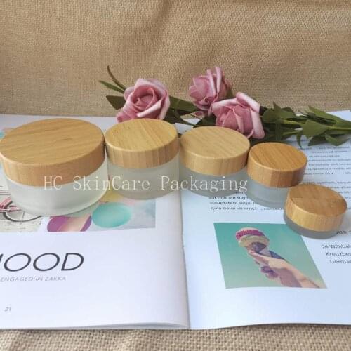 Cosmetic Jar 5g-100g Small Big Empty Cosmetic Refillable Bottles Glass Eye shadow Makeup Face Cream Jar Pot Container