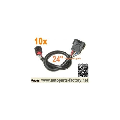 Longyue 10pcs MAF Sensor Adapter Harness Kit For 1996-2004 Ford 2005+ 24"