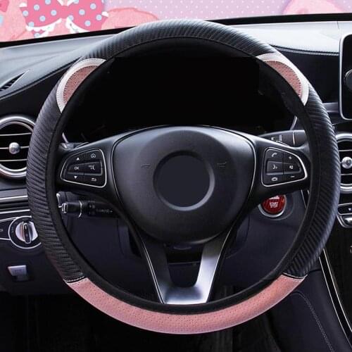 Cute Cartoon Cat Ear Steering Wheel Cover Universal Car-styling Car Steering-Wheel Handle Covers Auto Decoration