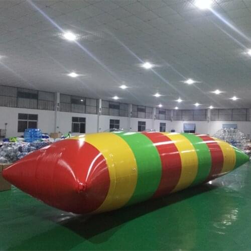 Free Shipping 9-11m Inflatable Water Blob Jumping Water Air Bag Water Catapult Blob/ Inflatable Jumping Pillow Water Trampoline
