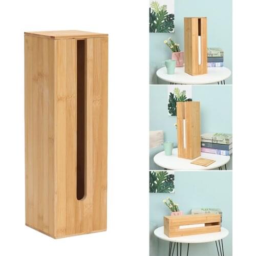 Newly Rectangular Tissue Box Multipurpose Quality Toilet Paper Storage Holder for Kitchen Living Room Bathroom