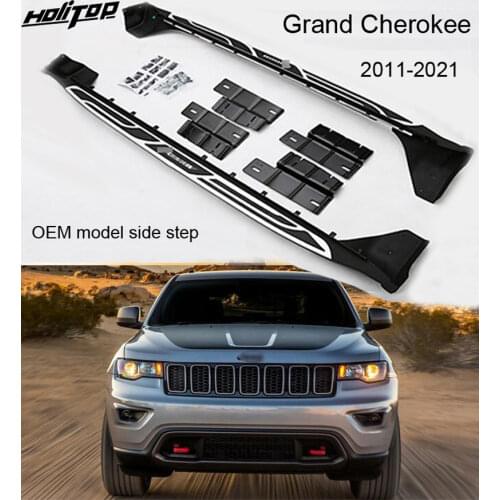 New arrival running board side step side bar for jeep Grand Cherokee,made by Chinese famous factory,free shiping to Asia