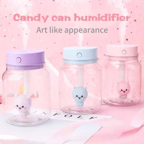 New Cute Humidifier Aroma Air Diffuser Mini Household Bedroom USB Humidifier Ultrasonic Air Humidifier Diffuser