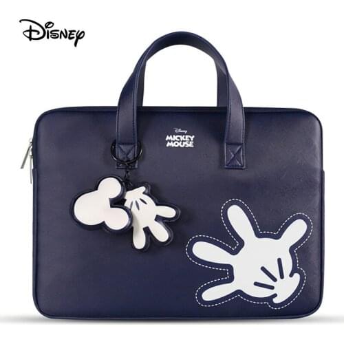 Cute Mickey Netbook Shoulder Bag Laptop Bag Waterproof Case for MacBook Air Cute 13 14 15 Inch Tote Bags for Women