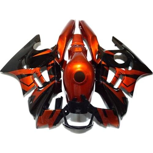 Orange blackFairings kit fit For Honda CBR600 F3 97 98 Full Body KitsNew fairing CBR 600 f3 1997 1998 Sell like hot cakes KS87
