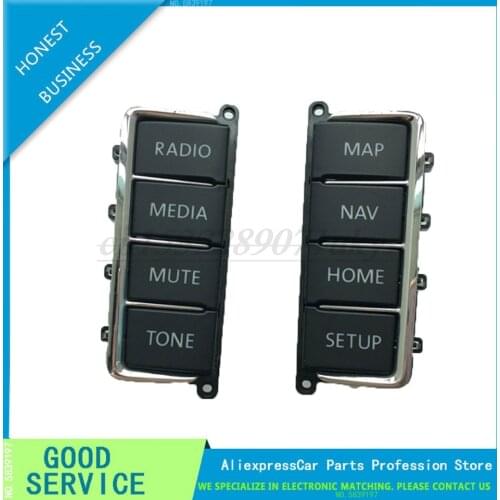 For VW Volkswagen CD PLAYER Panel Plastic Button (Panel keys) for VW RNS510 Skoda Columbus RNS510 sat navigation audio systems