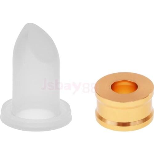 Silicone Lipstick Mold & Lipstick Mold Ring Makeup Tool Set for 12.1mm Tube