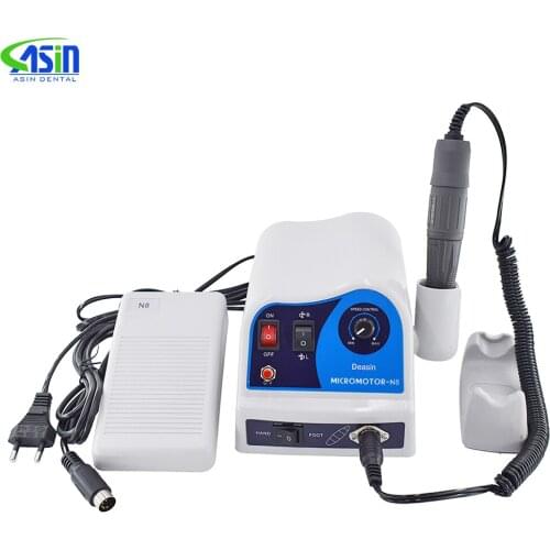 Dental Lab Marathon N8 Electric Micromotor Polishing + 45K rpm Marathon Handle Variable Foot Control