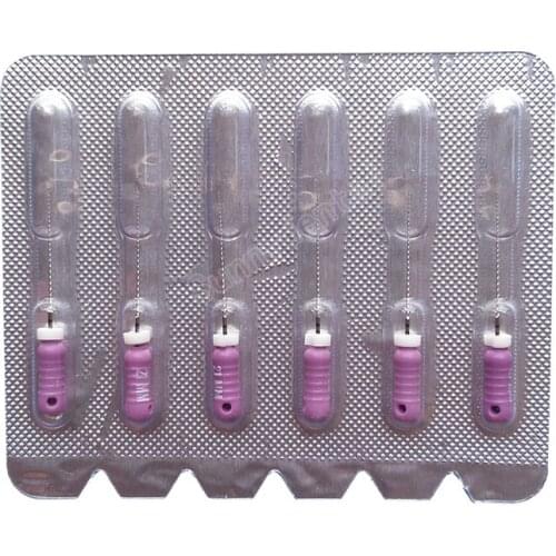 1Pack Dental Endo C+ files Endodontics C pilot files 6-10# Assorted Root Canal C Files 8# 6pcs/pack Limas Endodontics Dentistry