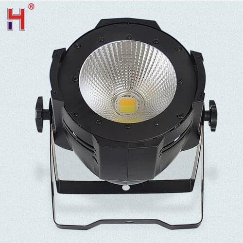 Led 100W Cob Led Par Aluminum Cool And Warm White 2In1 Lighting Lamp Dmx For Stage Effect Dj Disco Lighting
