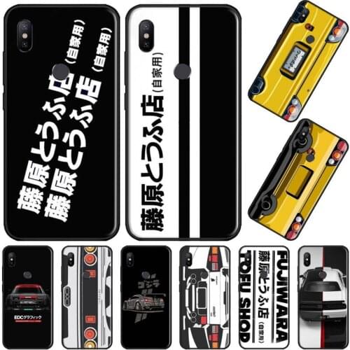 Japanese retro racing car Soft Phone Case Capa For Xiaomi Redmi 4x 5 plus 6A 7 7A 8 mi8 8lite 9 note 4 5 7 8 pro