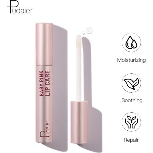 Pudaier Liquid lip balm Lipstick lip plumber Volumising Lip Lipsticks Repair of chapped moisturizing lipstick Nutritious Lip