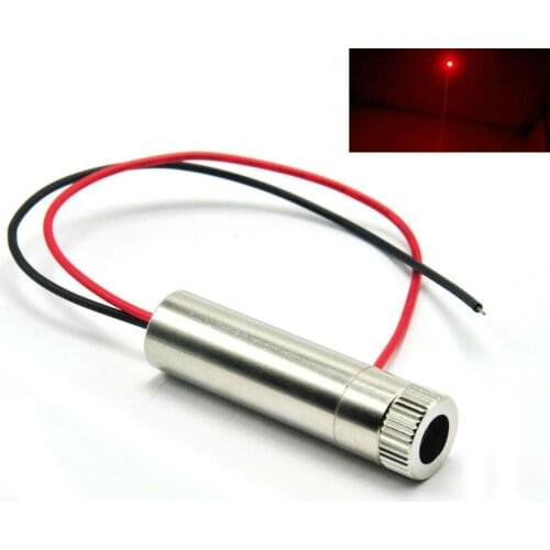 650nm 200mW Red Focusable Dot Laser Diode Module Bright Spot Beam Light