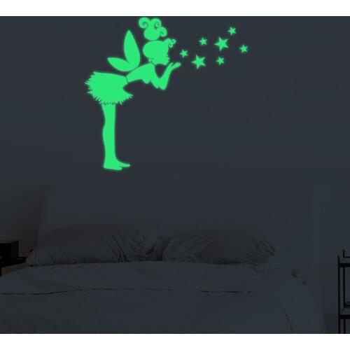 3211 fairly sticker Luminous generation finely carved removable wall stickers for stylish childrens room