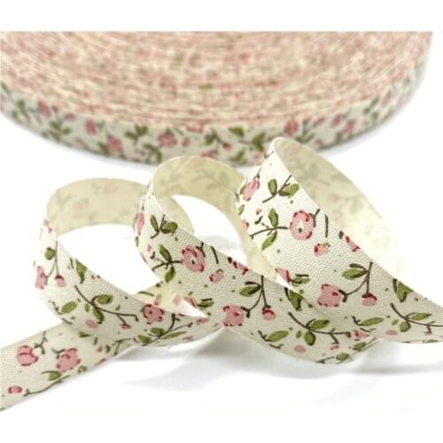 5Yards 15mm Cotton Ribbon Black and white pattern Printed Cotton Ribbons For Wedding Christmas Decoration DIY Sewing Fabric #04