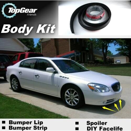 Bumper Lip Lips For BUICK Lucerne 2006~2011 / Top Gear Shop Spoiler For Car Tuning / TOPGEAR Recommend Body Kit + Strip