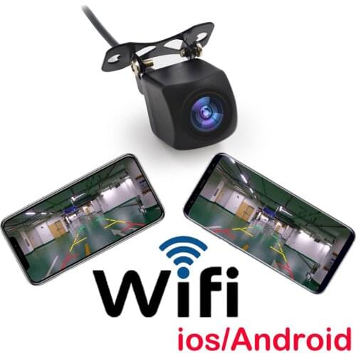 Wifi Wireless Car Reversing Rear View Camera HD Night Vision Switched Front and Rear Ruler Line Switchable Video Camera