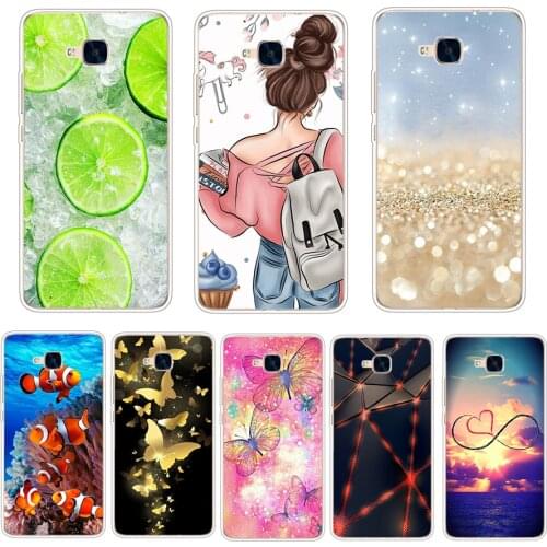 Case for Huawei Honor 5C Case Silicon russian Version Back Cover for Huawei Honor 5C Without Fingerprint Hole cute cat