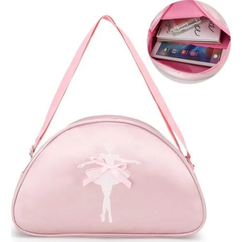 Children Ballet Dance Bags Girls Dance Shoulder Bag Kids Sport Gym Baby Barrels Package School Message Bags Bolsas A088